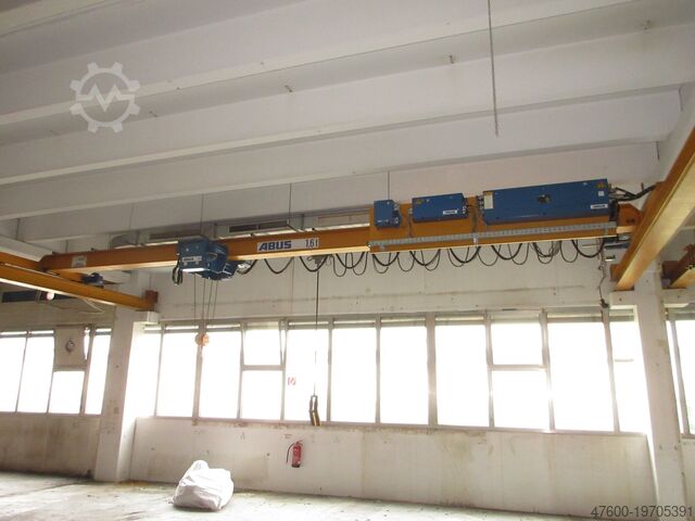رافعة سقفية رافعة قاعة + سكة جسرية ABUS Hallenkran Brückenkran Kran ELV Seilzug 1600Kg 1,6t B 9550mm Abuliner