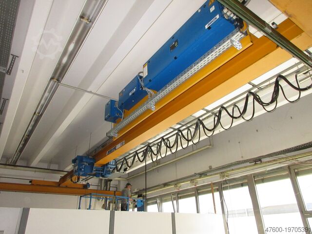 رافعة سقفية رافعة قاعة + سكة جسرية ABUS Hallenkran Brückenkran Kran ELV Seilzug 1600Kg 1,6t B 9550mm Abuliner