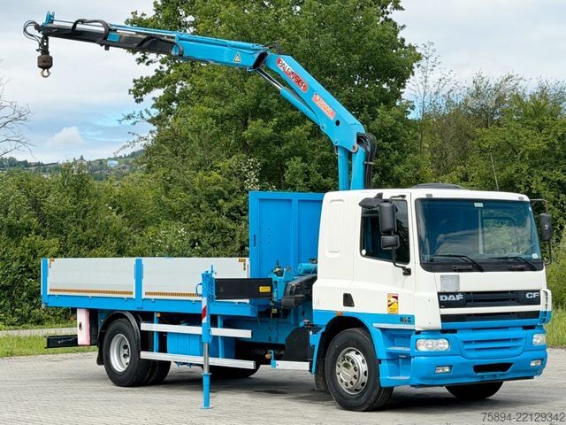 Cần cẩu gắn trên xe tải DAF CF 75.310 * Pritsche 5,75 m * PK 12000/FUNK