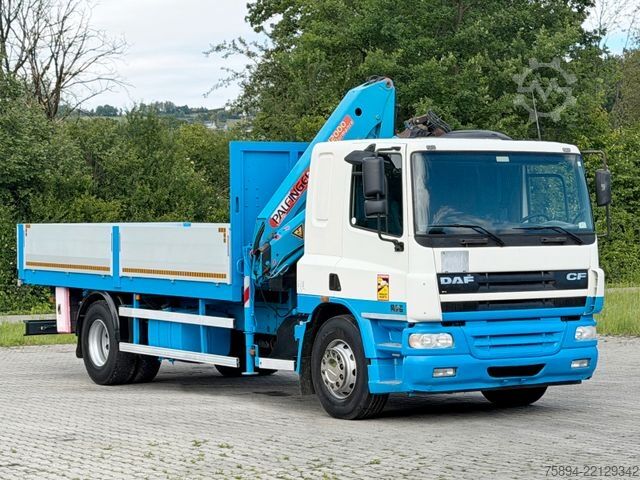 Cần cẩu gắn trên xe tải DAF CF 75.310 * Pritsche 5,75 m * PK 12000/FUNK