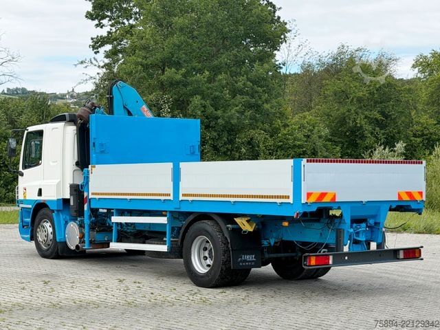 Cần cẩu gắn trên xe tải DAF CF 75.310 * Pritsche 5,75 m * PK 12000/FUNK