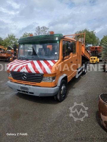 Khác MERCEDES-BENZ Vario 814D KIPPER MIT PALFINGER KRAN