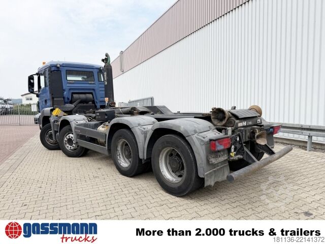 Roll-off tipper truck MAN TGS 35.440 8x4 BL