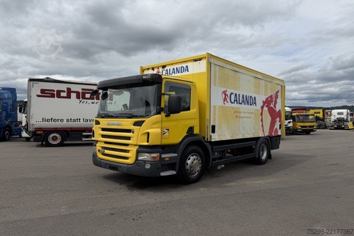 Камион платформа с брезент Scania P230 LB 4x2 Plane/HB / Swiss-Vehicle