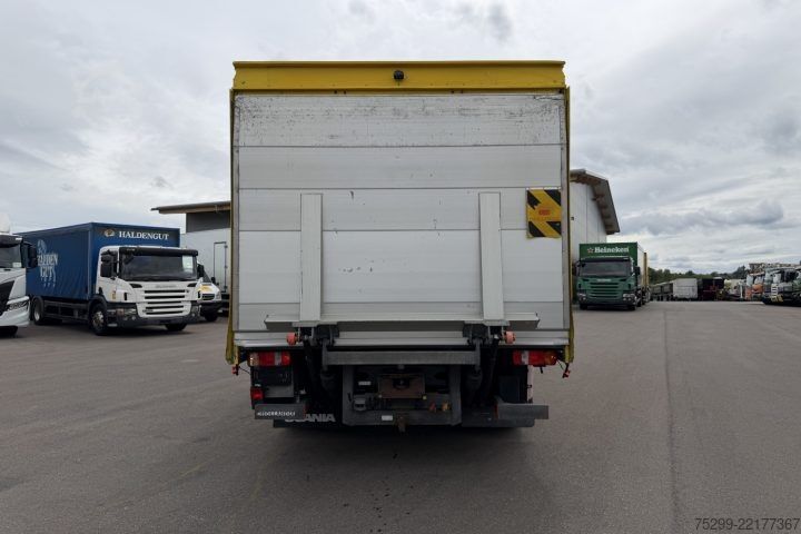 Камион платформа с брезент Scania P230 LB 4x2 Plane/HB / Swiss-Vehicle