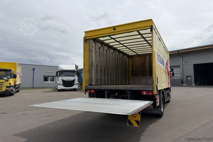 Камион платформа с брезент Scania P230 LB 4x2 Plane/HB / Swiss-Vehicle