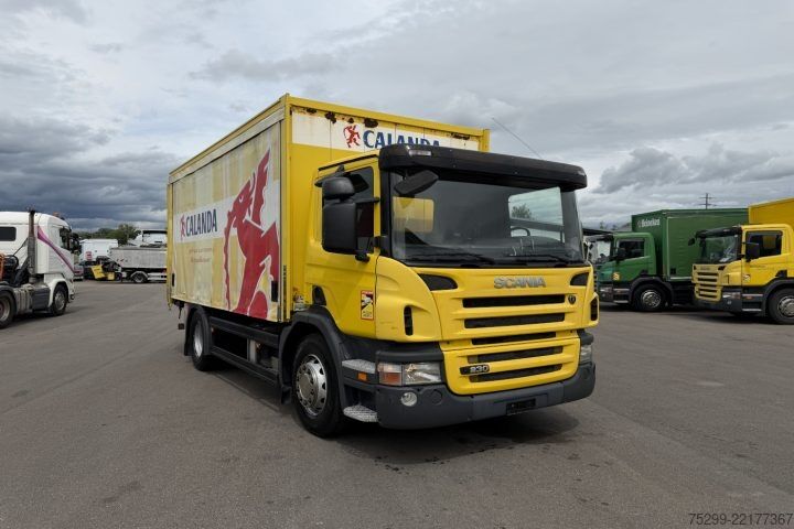 Камион платформа с брезент Scania P230 LB 4x2 Plane/HB / Swiss-Vehicle