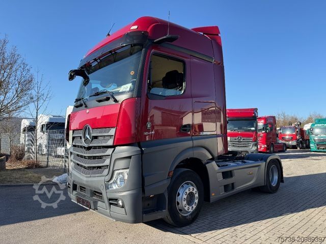 Standardowy ciągnik siodłowy MERCEDES-BENZ Actros 1845 LS MP5/Retarder/2xTank/MirrorCam