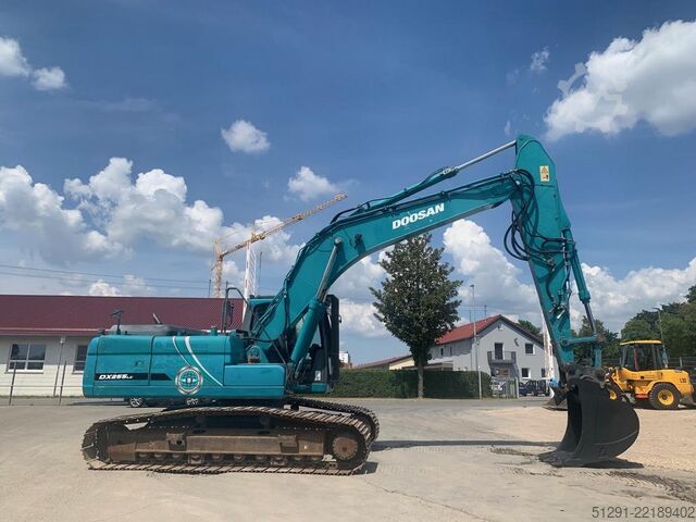 श्रृंखलित खुदाई करनेवाली मशीन DOOSAN DX255LC