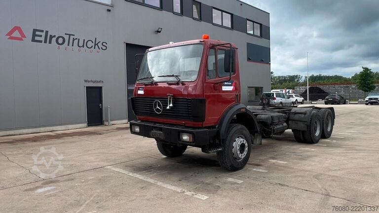 Khung xe có cabin lái Mercedes-Benz SK 2629 (ORIGINAL 2629 !!! / LAMES / GRAND PONT...