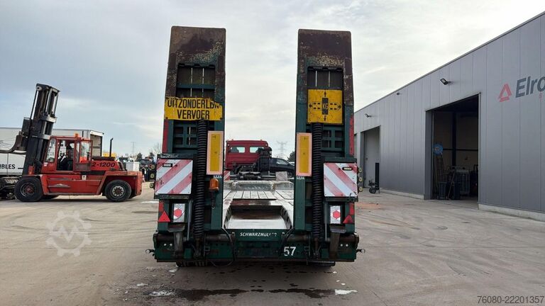 Surbaissé Schwarzmüller T4 G01VBN1 (40.000 KG / BLATGEFEDERT / VERBR AU...
