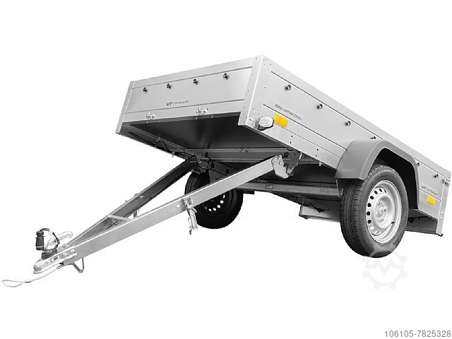 Príves do auta Unitrailer Anhänger KIPP ungebremst 201 mit Hochplane
