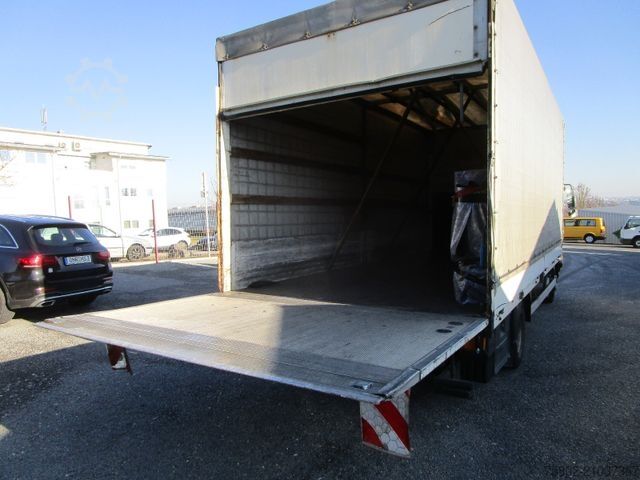 Kamion s ravnom platformom i ceradom MERCEDES-BENZ TGL 12.210 L *LBW+2xAHK+Luft+6,10m+3-Sitze*
