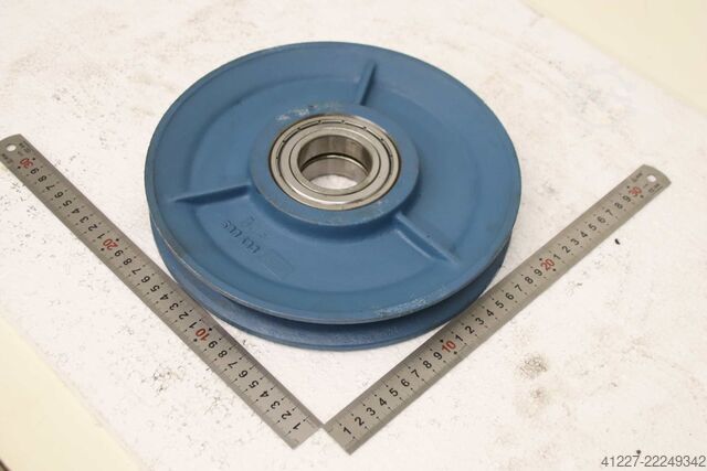 Enspårig linrulle Demag 829676.44-01  Ø 260 mm  Nutbreite 24 mm