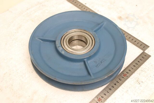 Enspårig linrulle Demag 829676.44-01  Ø 260 mm  Nutbreite 24 mm