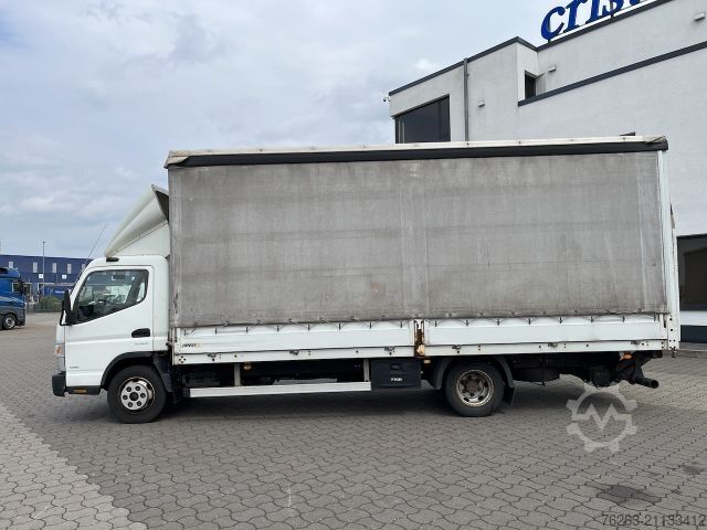 Kombinirano vozilo s ceradom FUSO Canter 7C18 4x2 Ladebordwand / Getriebeschaden