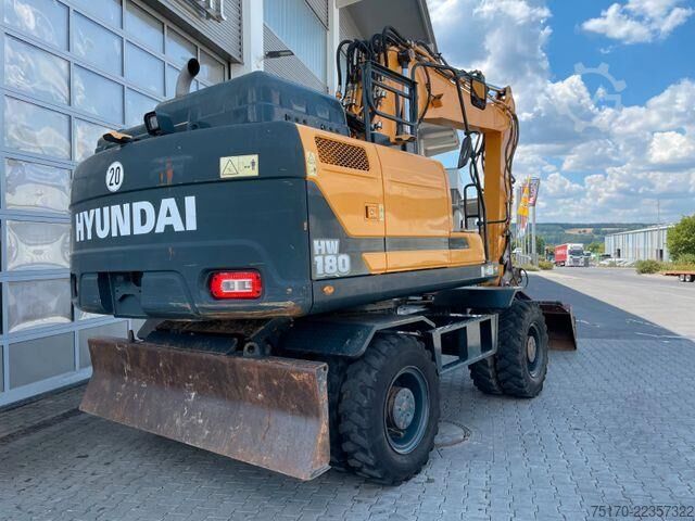  Hyundai HW 180 / 3.054h / hydr. Grabenräumer / Klima