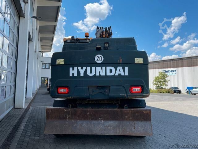  Hyundai HW 180 / 3.054h / hydr. Grabenräumer / Klima