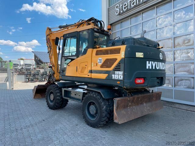  Hyundai HW 180 / 3.054h / hydr. Grabenräumer / Klima