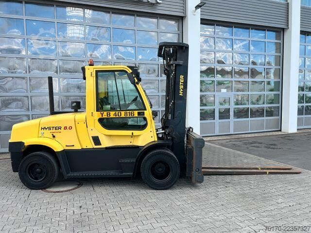  Hyster H8.0 FT9 / nur 1.426h! / Triplex: 5,52m / ZVG