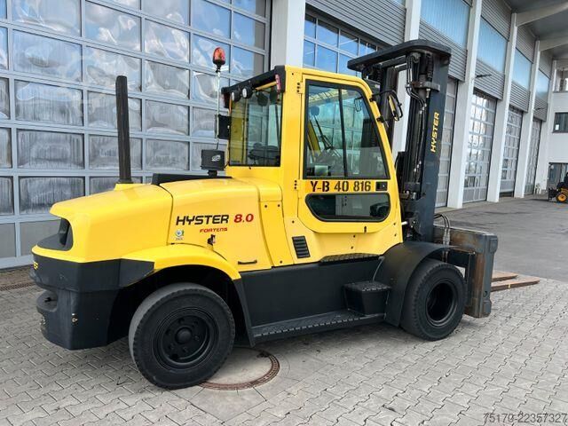  Hyster H8.0 FT9 / nur 1.426h! / Triplex: 5,52m / ZVG