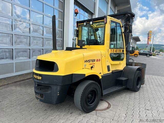  Hyster H8.0 FT9 / nur 1.426h! / Triplex: 5,52m / ZVG