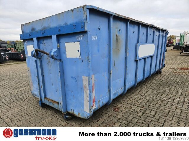Κοντέινερ γάντζου  Abrollcontainer mit Flügeltür ca. 27m³
