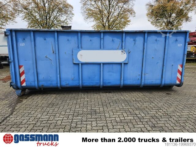 Κοντέινερ γάντζου  Abrollcontainer mit Flügeltür ca. 27m³