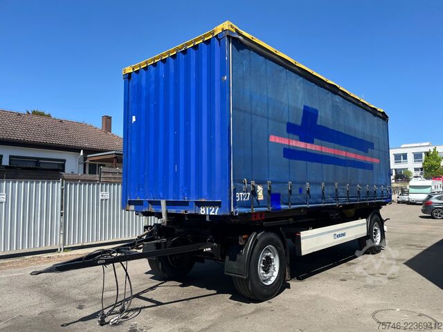 מערכת BDF Krone AZ 18 K mit Pritsche/Planen-Wechselbrücke *TOP*