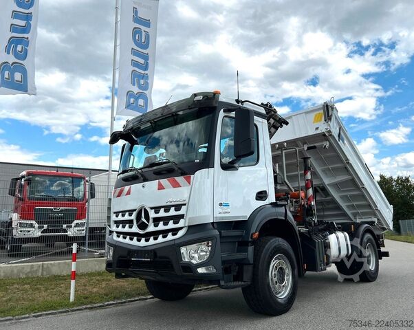 Vinç i montuar në kamion MERCEDES-BENZ Arocs 2135 Kipper/Kran Atlas AK 135/Funk/54 tkm