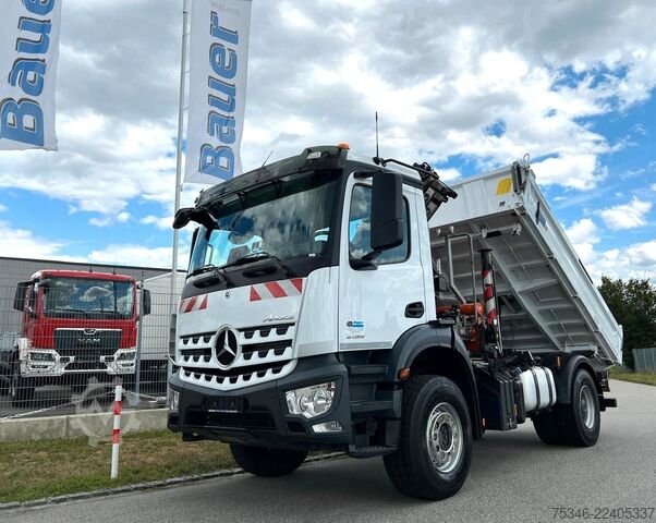کامیون کمپرسی MERCEDES-BENZ Arocs 2135 Kipper/Kran Atlas AK 135/Funk/54 tkm