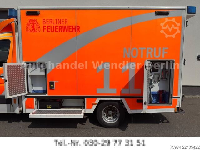 شاحنة إطفاء MERCEDES-BENZ Sprinter 516 CDI RTW Fahrtec Koffer
