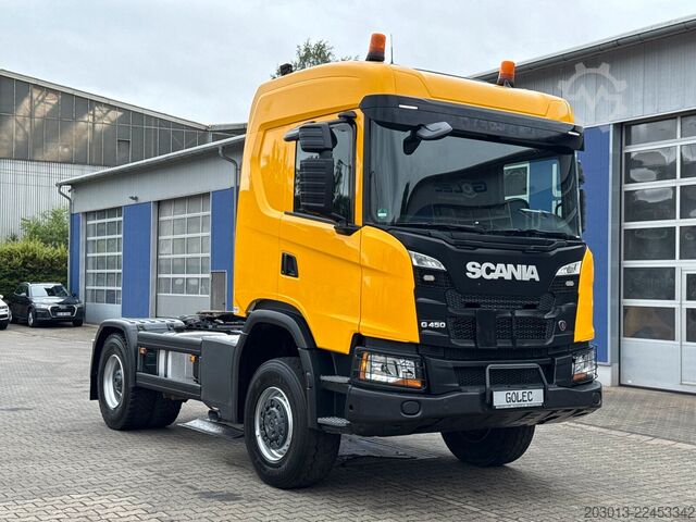 Tractora standard SCANIA G450 XT 4x4 Euro 6 SZM Kipphydraulik Blatt /Luft