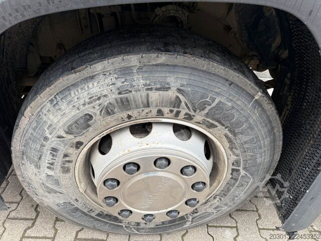 Camião de plataforma SCANIA R500 6x4 Pritsche mit Kran Palfinger PK53002 SH