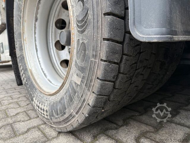 Camião de plataforma SCANIA R500 6x4 Pritsche mit Kran Palfinger PK53002 SH