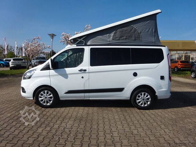 Húsbíll FORD Nugget 185PS Autm. Aufstelldach Markise AHK Navi