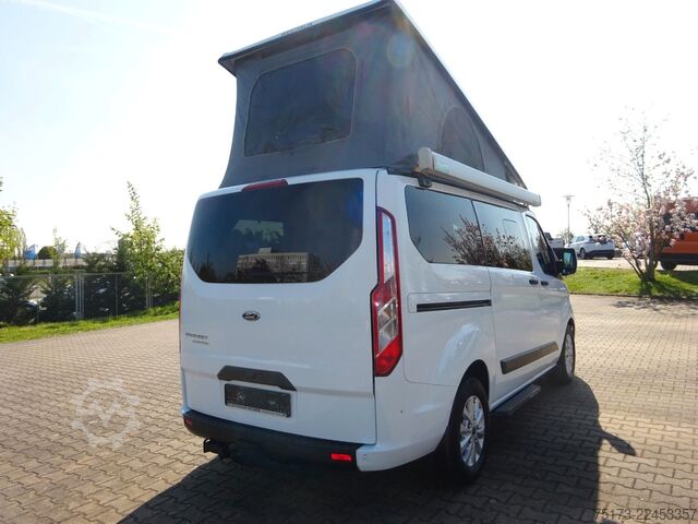 Húsbíll FORD Nugget 185PS Autm. Aufstelldach Markise AHK Navi