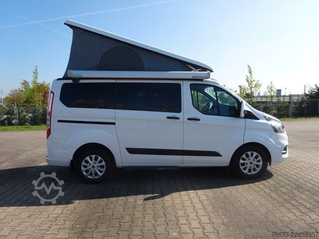 Húsbíll FORD Nugget 185PS Autm. Aufstelldach Markise AHK Navi
