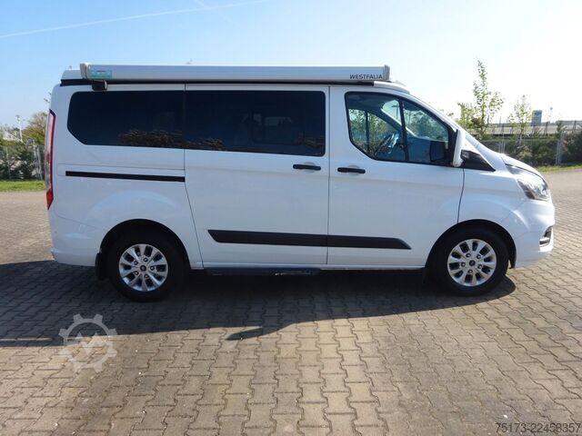 Húsbíll FORD Nugget 185PS Autm. Aufstelldach Markise AHK Navi