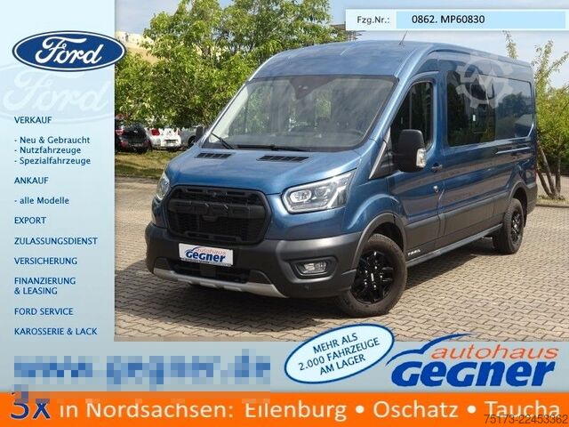 ऊंची छत वाली वैन FORD Transit DoKa Kasten 350 L3H2 Trail AHK Navi ACC