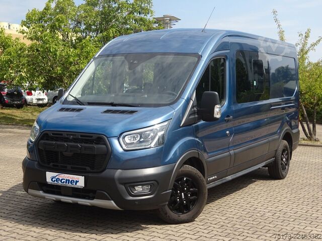 ऊंची छत वाली वैन FORD Transit DoKa Kasten 350 L3H2 Trail AHK Navi ACC