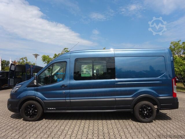 ऊंची छत वाली वैन FORD Transit DoKa Kasten 350 L3H2 Trail AHK Navi ACC