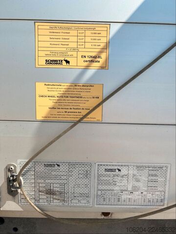 Полуприколка SCHMITZ CARGOBULL MEGA Curtainsider Seitenplane  SCB*S3T