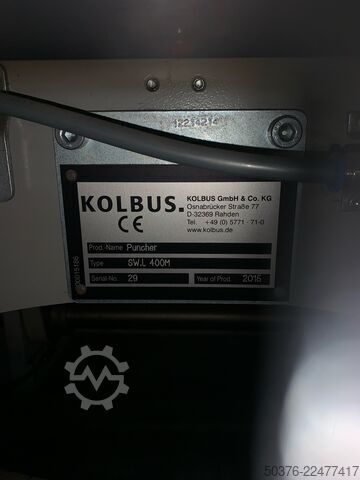 Linha de processamento totalmente automatizada para caixas de cartão rígido até 400 ciclos/hora Kolbus fully equiped BoxLine SW series