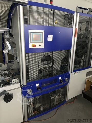 Linha de processamento totalmente automatizada para caixas de cartão rígido até 400 ciclos/hora Kolbus fully equiped BoxLine SW series