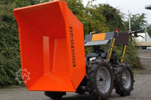 جرافة ذات عجلات  Minidumper Schubkarre Radlader Muldenkipper 4x4