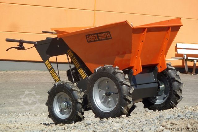 جرافة ذات عجلات  Minidumper Schubkarre Radlader Muldenkipper 4x4