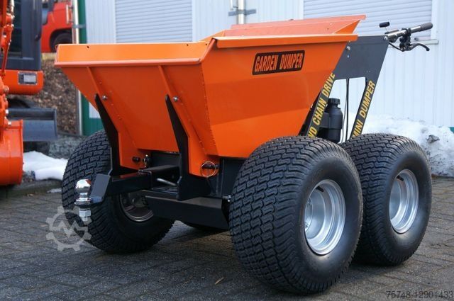 جرافة ذات عجلات  Minidumper Schubkarre Radlader Muldenkipper 4x4