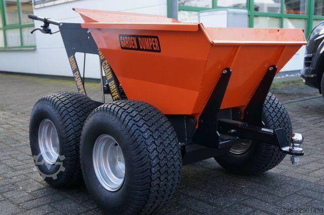 جرافة ذات عجلات  Minidumper Schubkarre Radlader Muldenkipper 4x4