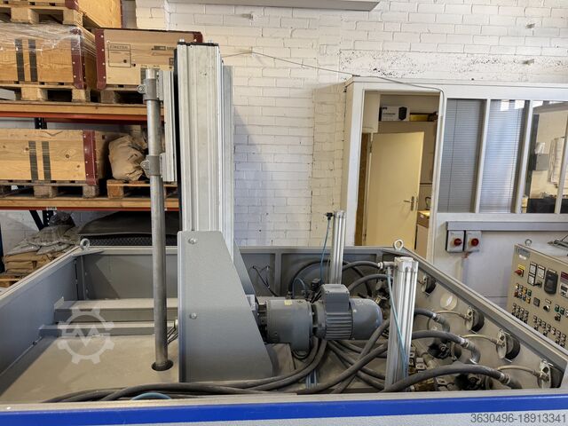 Sandblasting plant Nicolis Satellitenstrahlanlage